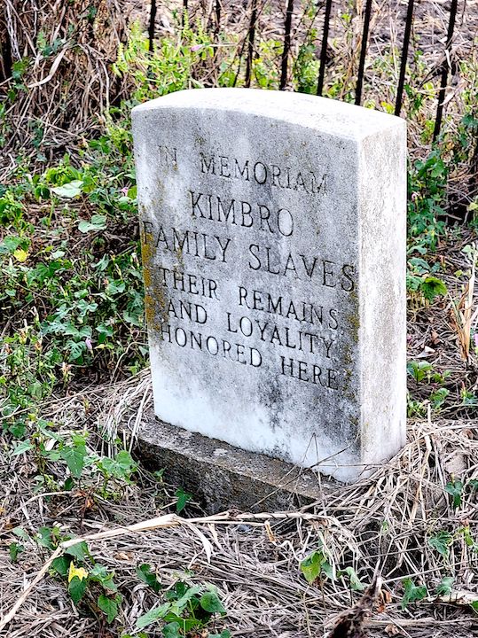 Kimbro Family Cemetery BEFORE RESTORATION Photo Courtesy Dana Boehm